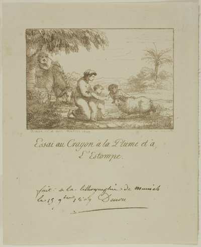 Die Heilige Familie von Dominique Vivant Denon