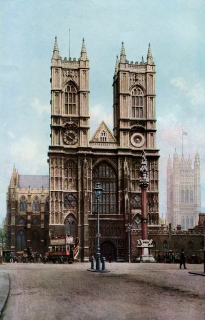 Westminster Abbey, London, ca. 1930er von Donald McLeish