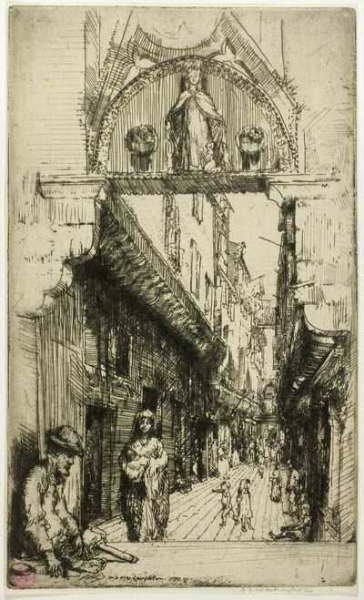 Calle del Paradiso von Donald Shaw MacLaughlan