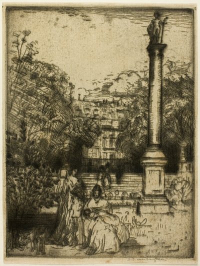 Luxemburg-Säule, Paris von Donald Shaw MacLaughlan