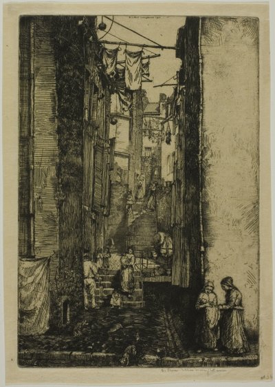 Ruelle du Pêcheur von Donald Shaw MacLaughlan