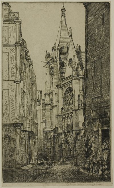 St. Severin, Paris von Donald Shaw MacLaughlan