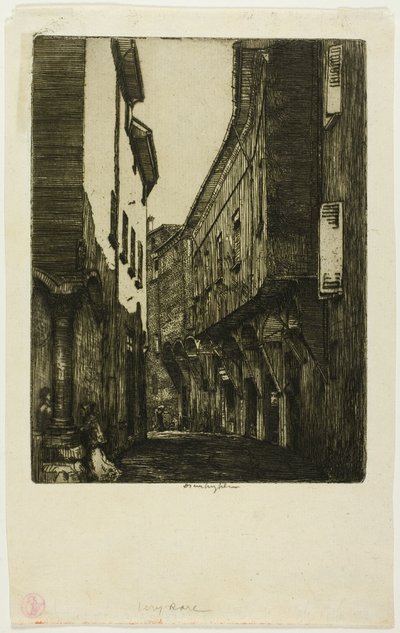 Via San Vitale, Bologna von Donald Shaw MacLaughlan