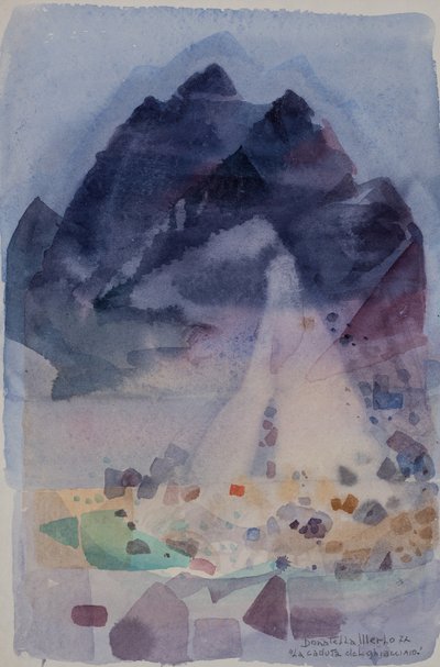 Der Fall des Gletschers von Donatella Merlo