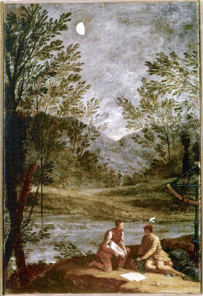 Astronomische Beobachtung, 1711 von Donato Creti