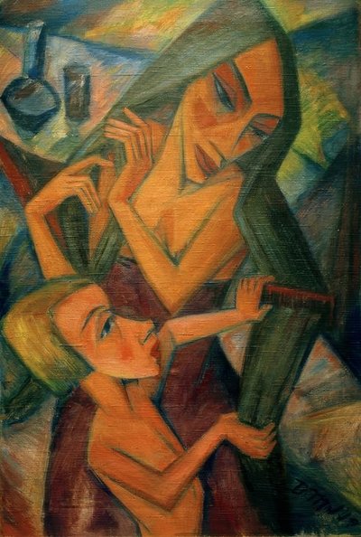 D.Maetzel-Johannsen, Die Anprobe von Dorothea Mätzel Johannsen