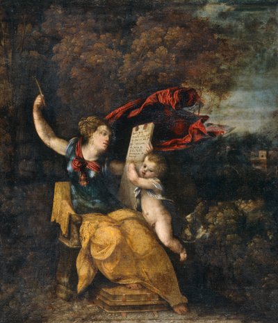 Sibylle und Genius von Dosso Dossi