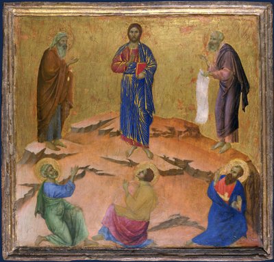 Die Verklärung von Duccio di Buoninsegna