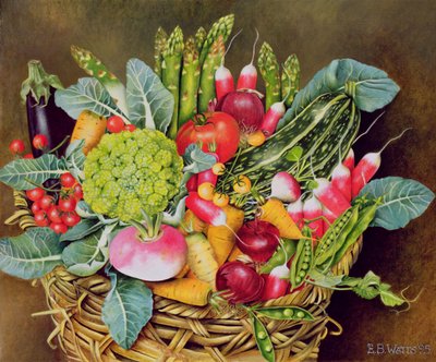 Sommergemüse, 1995 von E.B. Watts