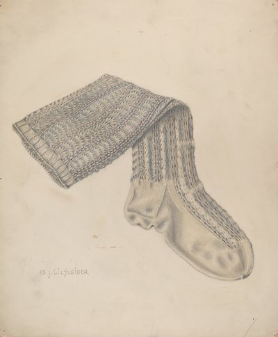 Strickstrümpfe von E.J. Gilsleider
