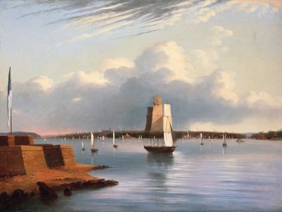 Baltimore Hafen, 1852 von E. G. Coates