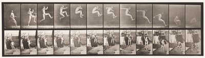 Tafel 159. Springen; Weitsprung (Schuhe) von Eadweard Muybridge