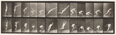 Tafel 162. Springen; Weitsprung von Eadweard Muybridge