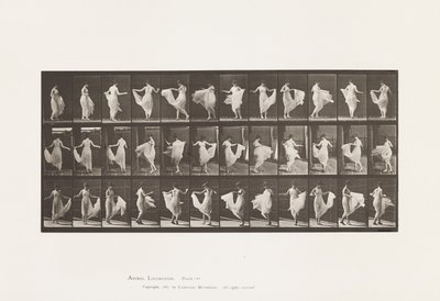 Tafel 192. Tanzen (fantasievoll) von Eadweard Muybridge