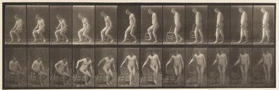 Tafel 236. Stuhl platzieren und sich hinsetzen von Eadweard Muybridge