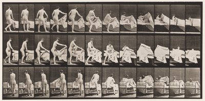 Ins Bett gehen von Eadweard Muybridge