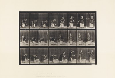 Tafel 295. Rasentennis; Aufschlag von Eadweard Muybridge
