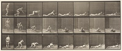 Tafel 357. Liegend und schießend von Eadweard Muybridge