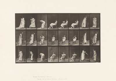 Tafel 518. Hinsetzen, Aufstehen usw. von Eadweard Muybridge