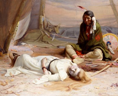 Der Gefangene von Eanger Irving Couse