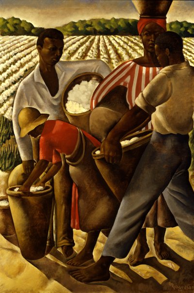 Einsatz von Sklaven in der Landwirtschaft von Earle Richardson
