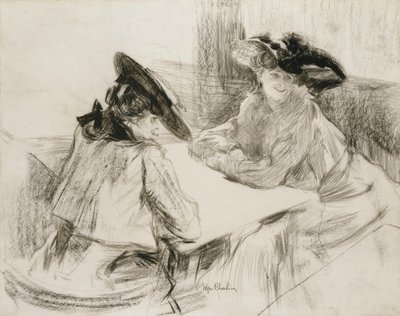 Im Café von Edgar Chahine