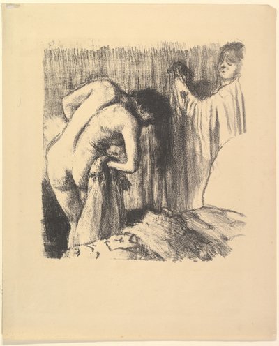 Nach dem Bad III, 1891-92 von Edgar Degas