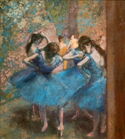 Blaue Tänzerinnen von Edgar Degas
