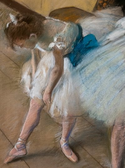 Tanzprüfung (Detail) von Edgar Degas