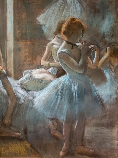 Tänzer (Detail) von Edgar Degas