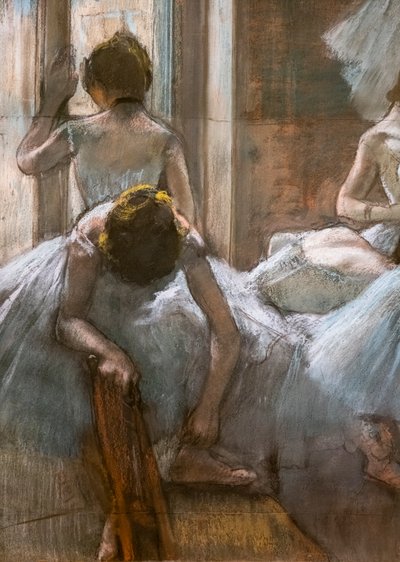 Tänzer (Detail) von Edgar Degas