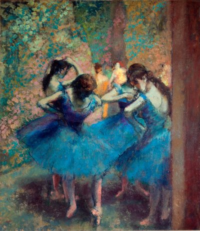 Tänzer in Blau, ca. 1890 von Edgar Degas