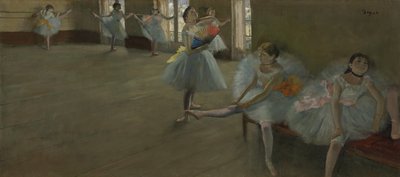 Tänzerinnen im Klassenzimmer, ca. 1880 von Edgar Degas