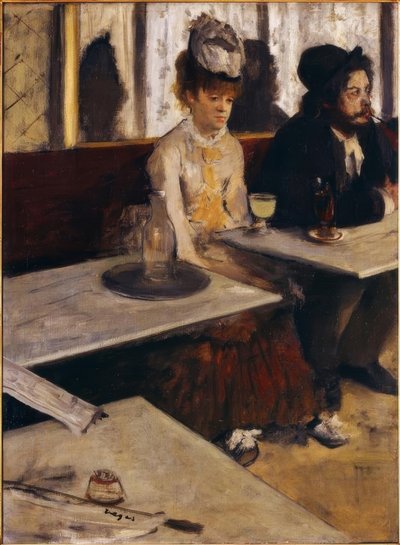In einem Café, oder Der Absinth von Edgar Degas
