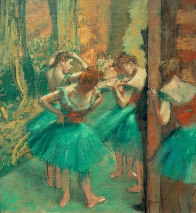 Danseuses en rose von Edgar Degas