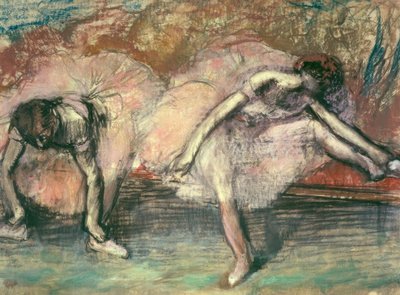 Zwei Tänzerinnen von Edgar Degas