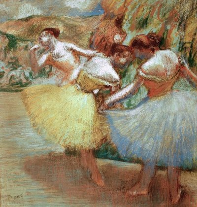 Drei Tänzerinnen von Edgar Degas