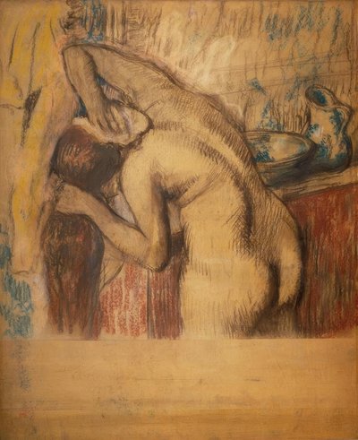 Frau bei ihrer Toilette von Edgar Degas