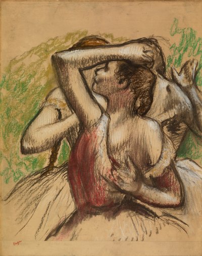 Gruppe von Tänzerinnen von Edgar Degas