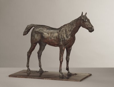 Stehendes Pferd, modelliert ca. 1870er, gegossen 1919-21 von Edgar Degas