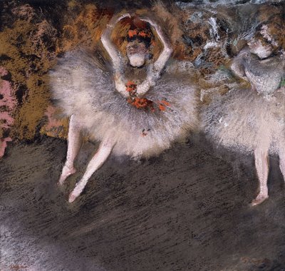 Le Pas Battu, c.1879 von Edgar Degas