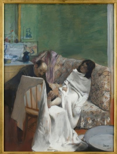 Der Fußpfleger von Edgar Degas