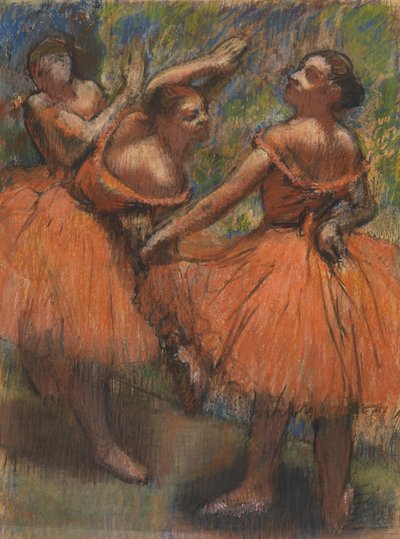 Die roten Röcke von Edgar Degas
