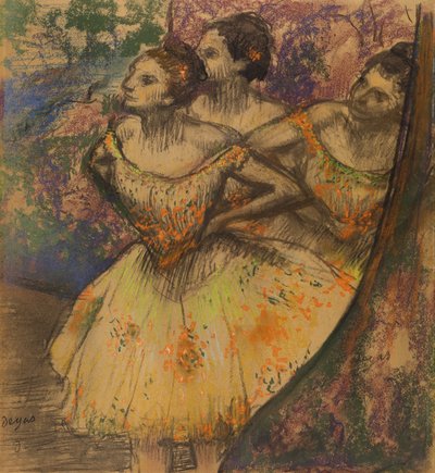 Die drei Tänzerinnen von Edgar Degas