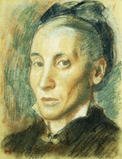 Porträt einer Frau, 1881-85 von Edgar Degas