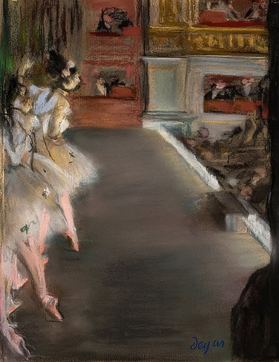 Tänzerinnen in der Alten Oper von Edgar Degas