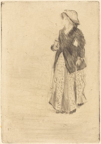 Die Schauspielerin Ellen Andrée, 1879 von Edgar Degas