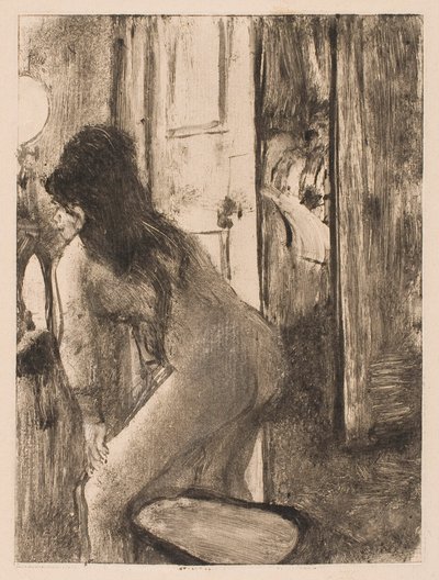 Das Bidet von Edgar Degas