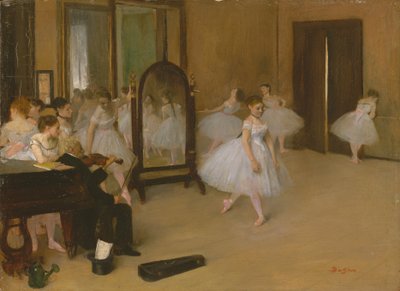Die Tanzklasse, ca. 1871 von Edgar Degas