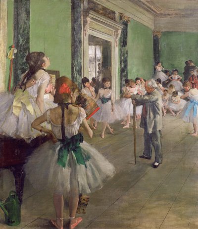 Die Tanzklasse, ca. 1873-76 von Edgar Degas